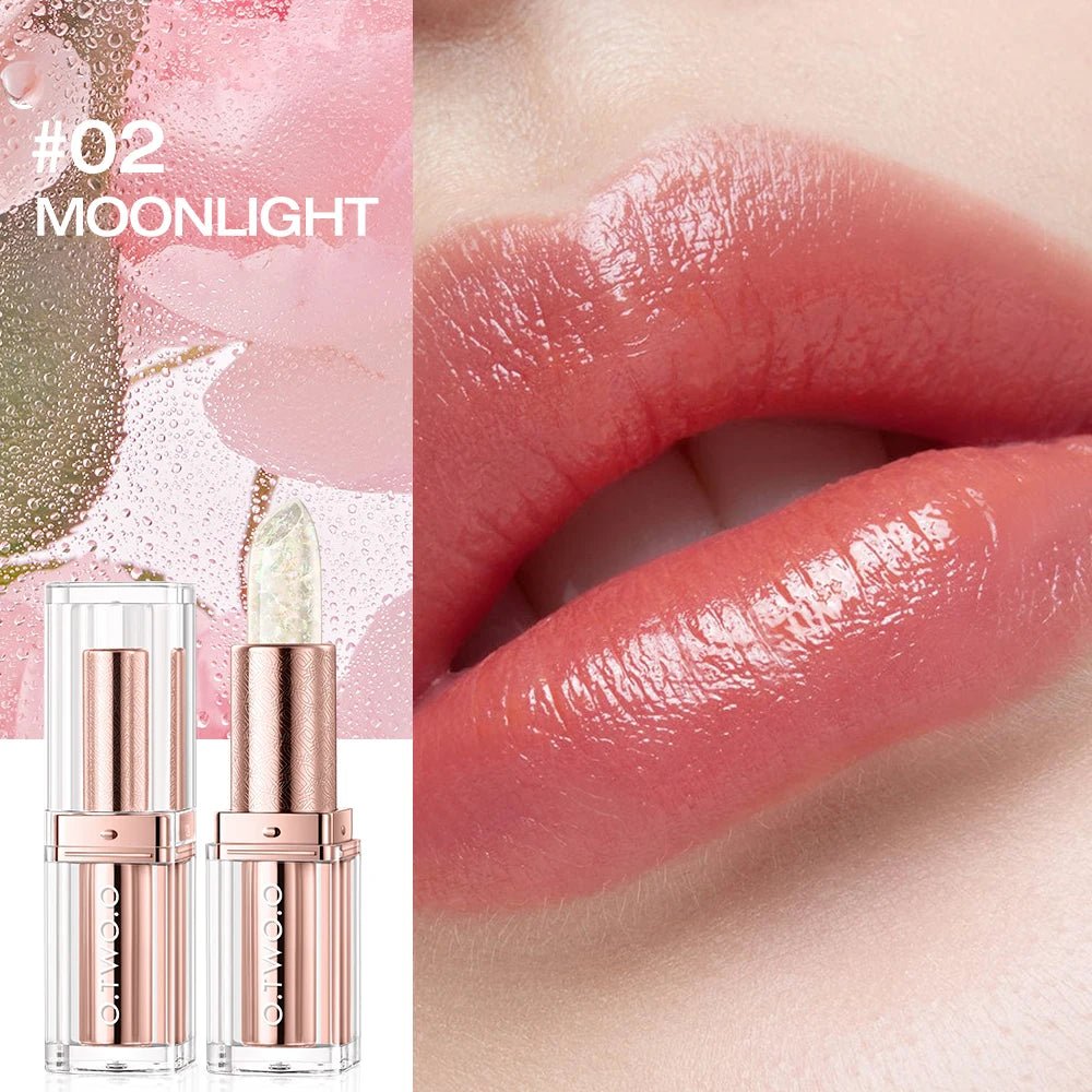 O.TWO.O Colour Changing Lip Gloss — pH-Reactive, Transfer-Proof, Moisturizing Glossy Shine | Sunlight & Moonlight