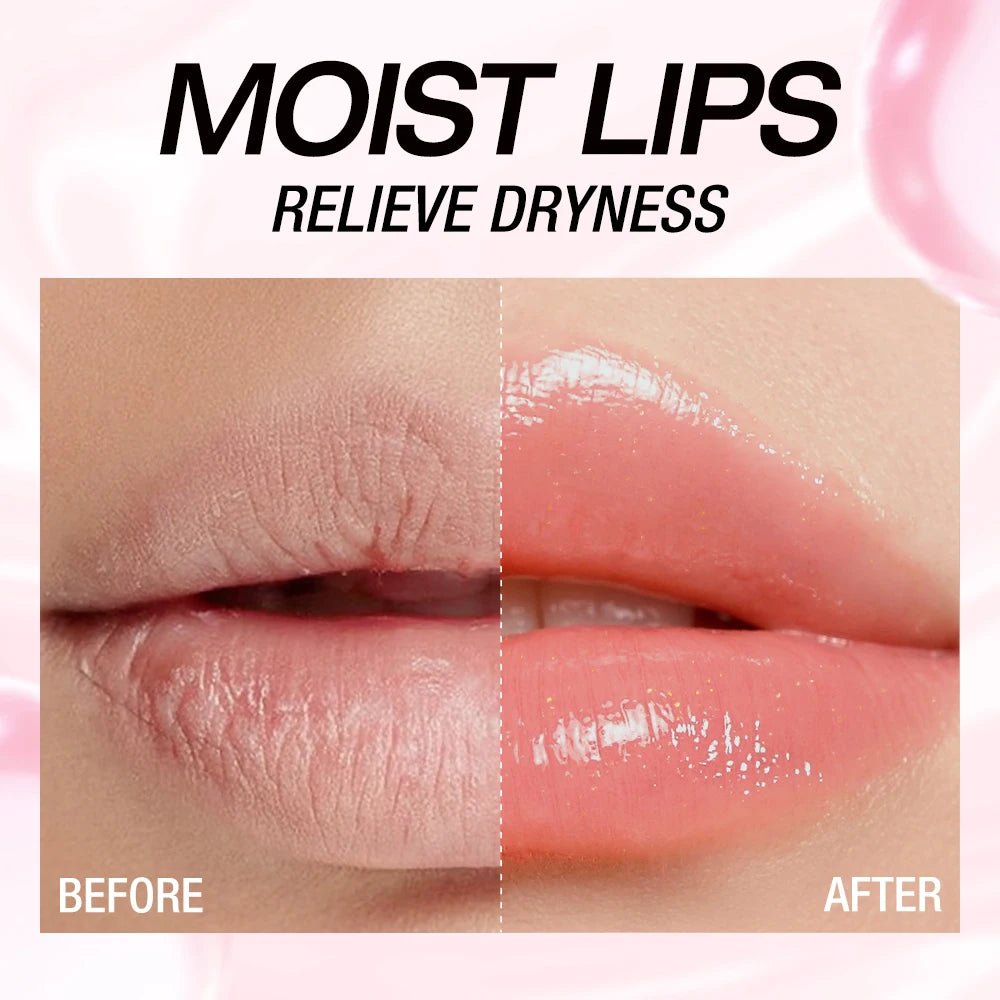 O.TWO.O Colour Changing Lip Gloss — pH-Reactive, Transfer-Proof, Moisturizing Glossy Shine | Sunlight & Moonlight