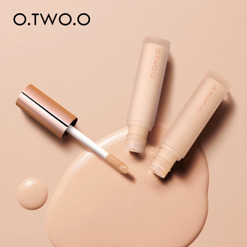 O.TWO.O Full Coverage Liquid Concealer — Waterproof, Long - Lasting, Dark Circle & Blemish Cover | 4 Shades - Mzunye