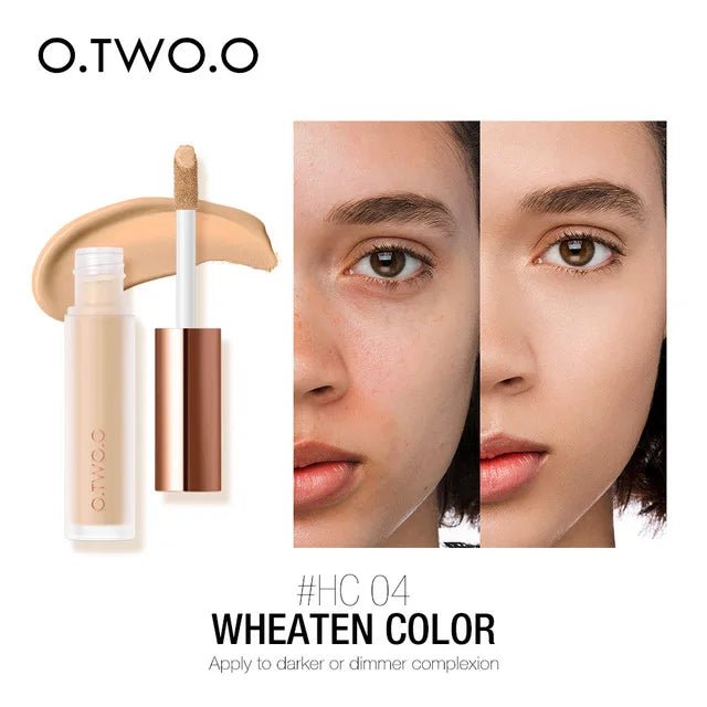 O.TWO.O Full Coverage Liquid Concealer — Waterproof, Long - Lasting, Dark Circle & Blemish Cover | 4 Shades - Mzunye