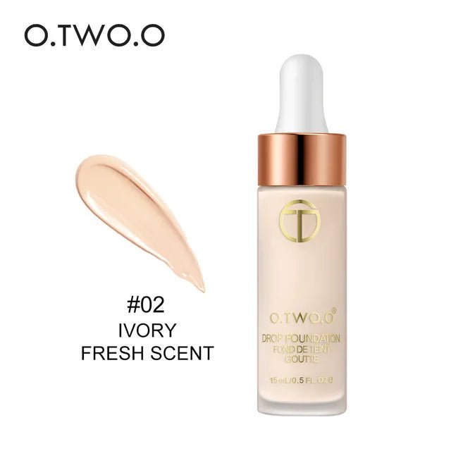 O.TWO.O Lightweight BB Cream Foundation — Oil - Free, Moisturizing, Waterproof, Long - Lasting | 3 Shades - Mzunye