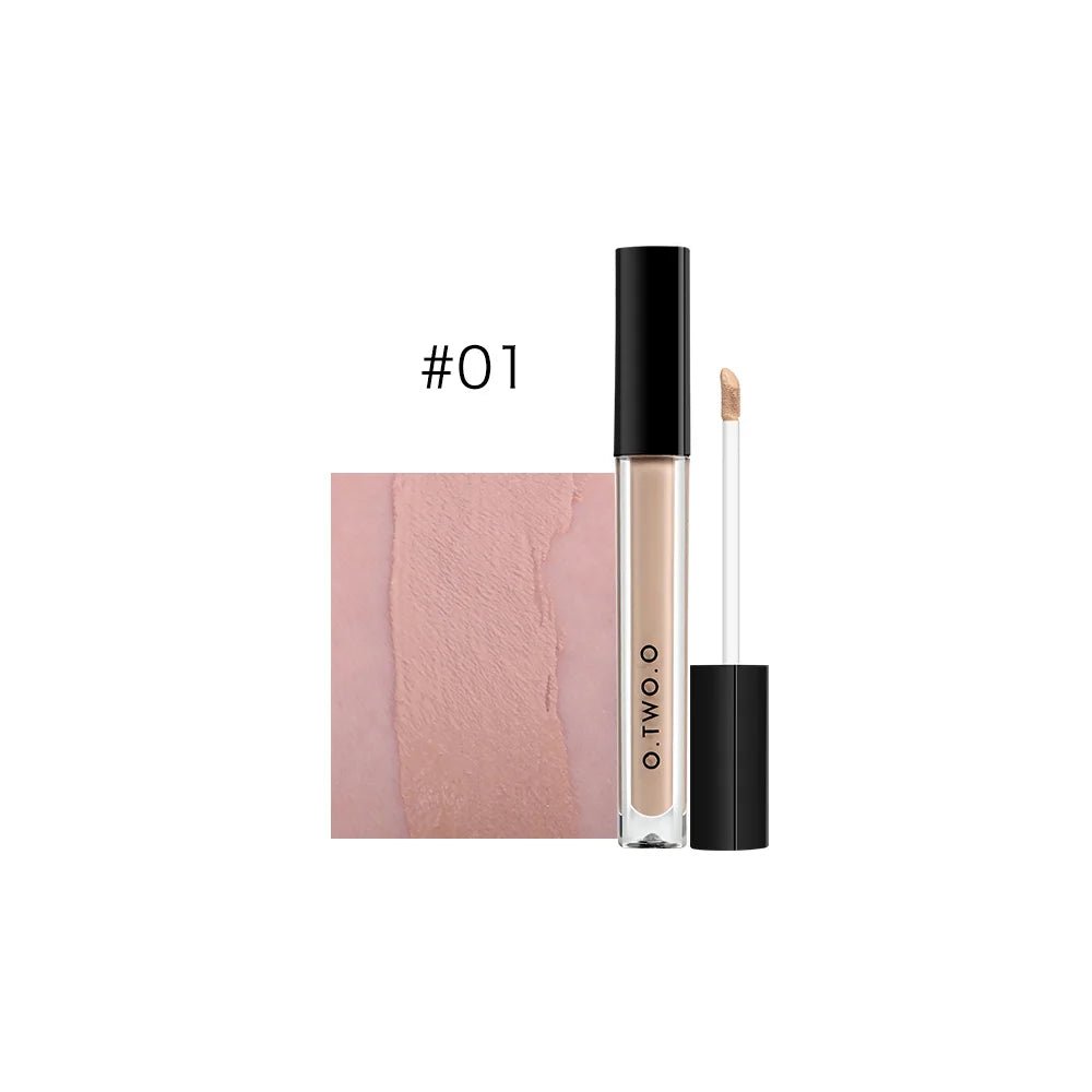 O.TWO.O Liquid Concealer — Full Coverage Face Contour, Brightening, Waterproof | 4 Shades - Mzunye