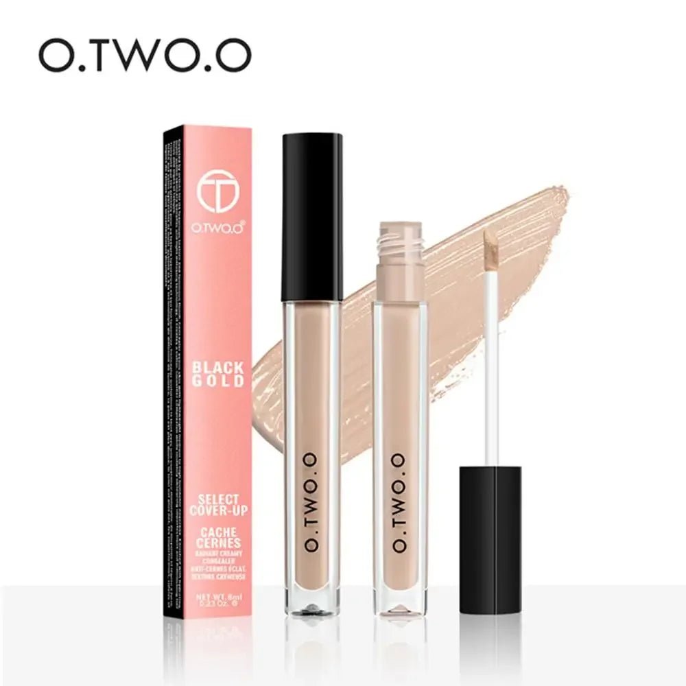 O.TWO.O Liquid Concealer — Full Coverage Face Contour, Brightening, Waterproof | 4 Shades - Mzunye