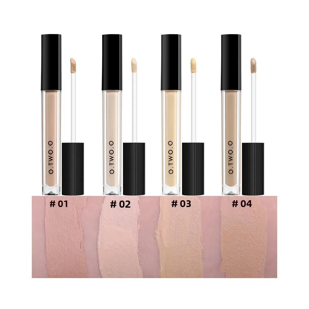 O.TWO.O Liquid Concealer — Full Coverage Face Contour, Brightening, Waterproof | 4 Shades - Mzunye