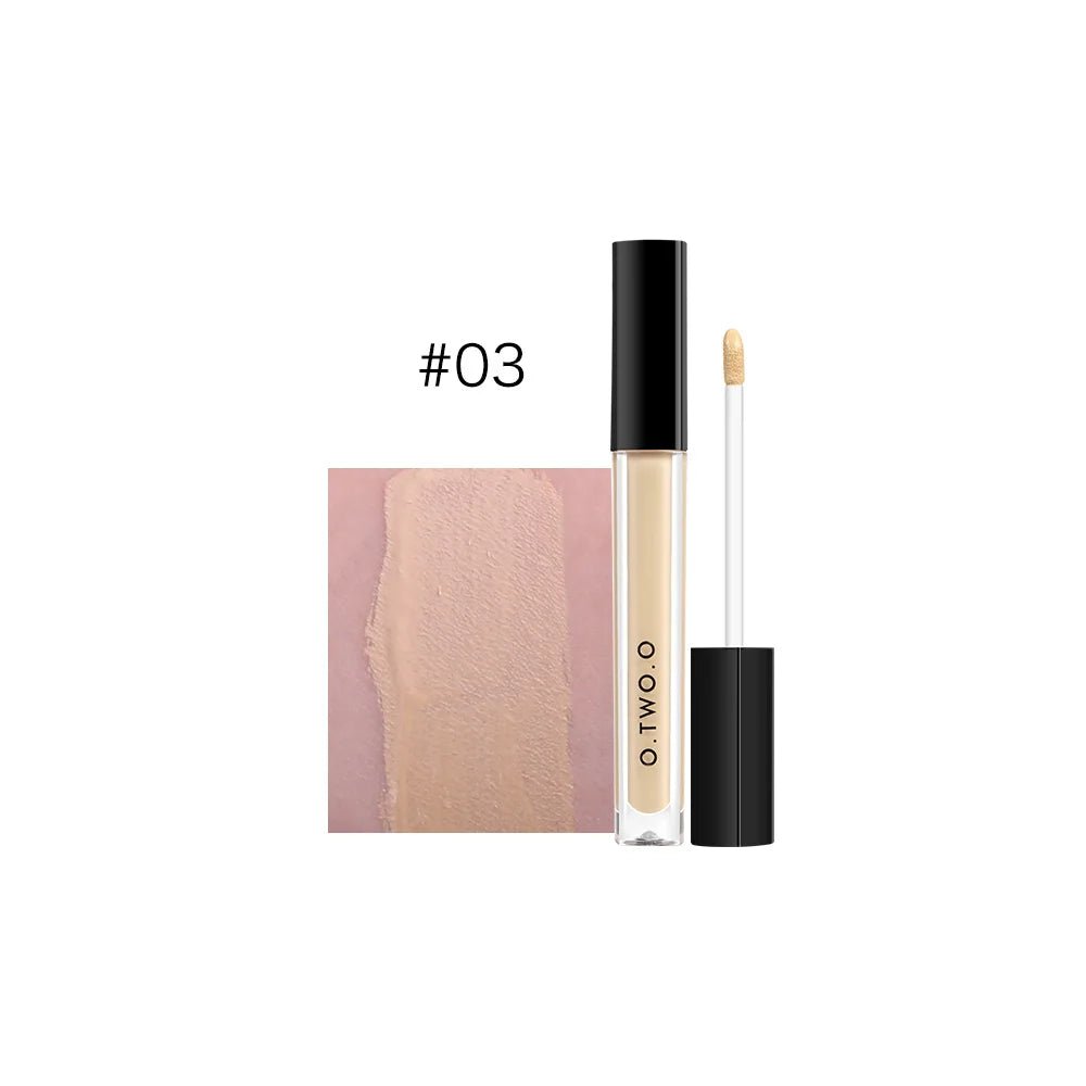 O.TWO.O Liquid Concealer — Full Coverage Face Contour, Brightening, Waterproof | 4 Shades - Mzunye
