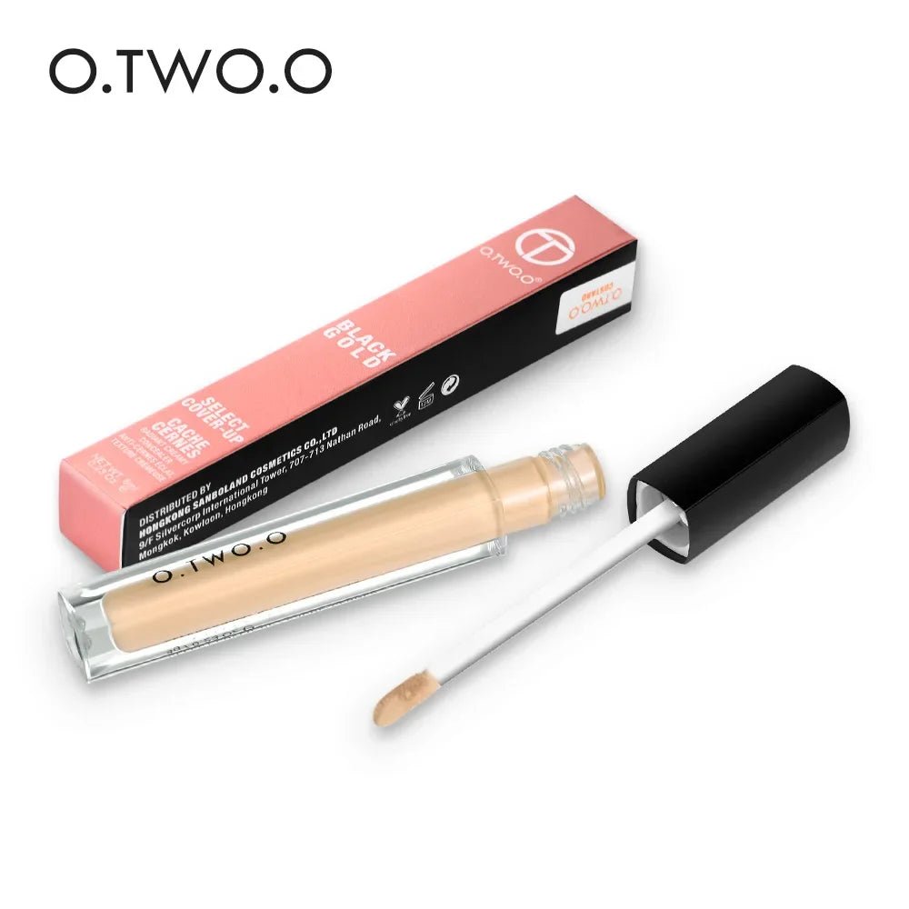 O.TWO.O Liquid Concealer — Full Coverage Face Contour, Brightening, Waterproof | 4 Shades - Mzunye