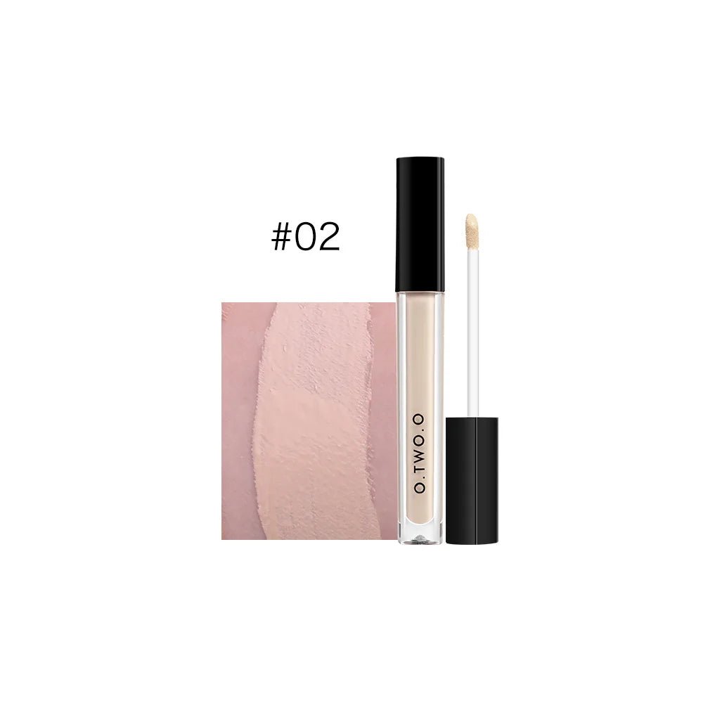 O.TWO.O Liquid Concealer — Full Coverage Face Contour, Brightening, Waterproof | 4 Shades - Mzunye