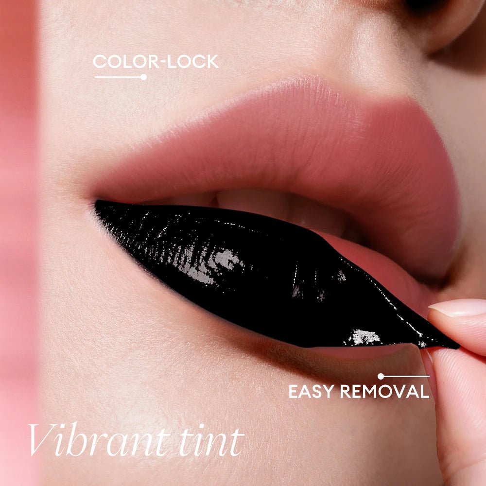 O.TWO.O Peel - Off Lip Stain — 48H Colour Lock Waterproof Lip Tint - Mzunye