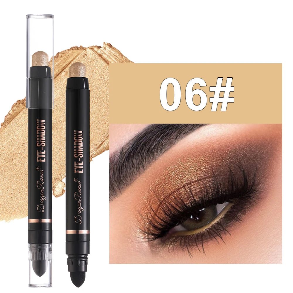 Pearlescent Eyeshadow Pen — One - Touch Waterproof Shimmer Liquid Eye - Mzunye