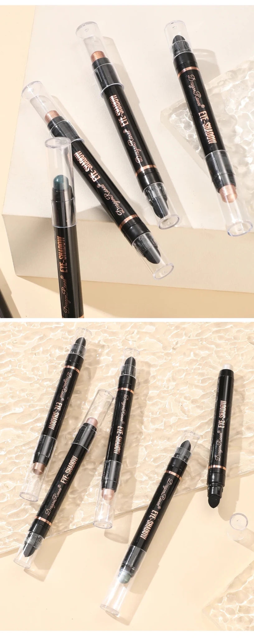 Pearlescent Eyeshadow Pen — One - Touch Waterproof Shimmer Liquid Eye - Mzunye