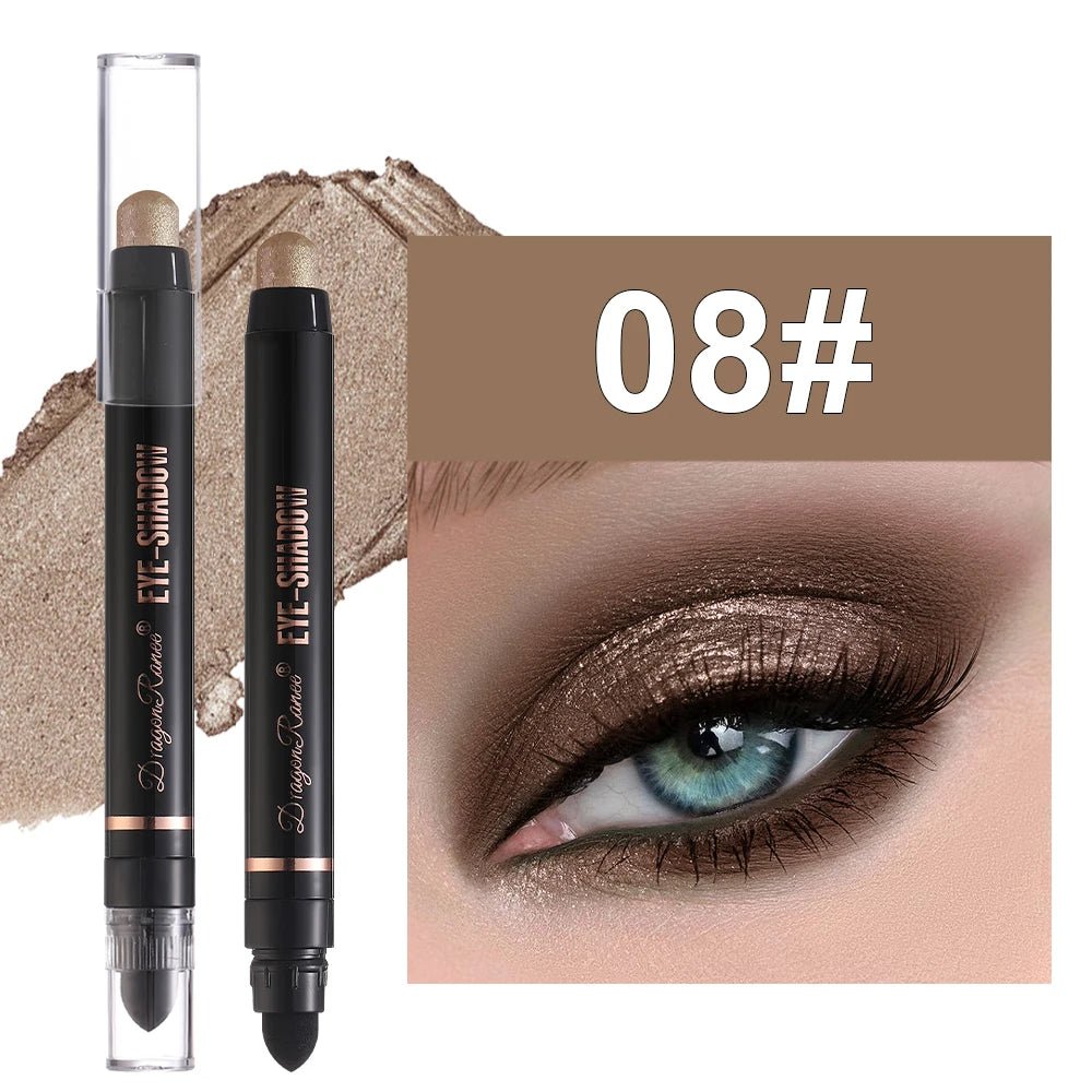 Pearlescent Eyeshadow Pen — One - Touch Waterproof Shimmer Liquid Eye - Mzunye