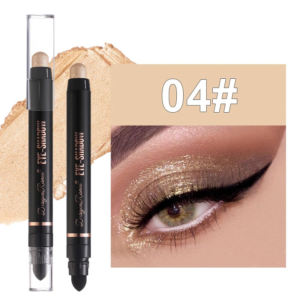 Pearlescent Eyeshadow Pen — One - Touch Waterproof Shimmer Liquid Eye - Mzunye