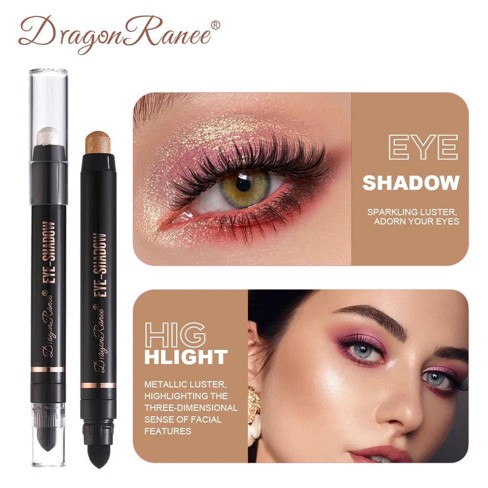 Pearlescent Eyeshadow Pen — One - Touch Waterproof Shimmer Liquid Eye - Mzunye