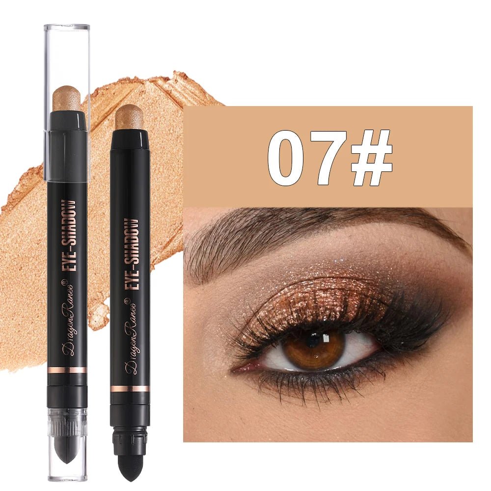 Pearlescent Eyeshadow Pen — One - Touch Waterproof Shimmer Liquid Eye - Mzunye