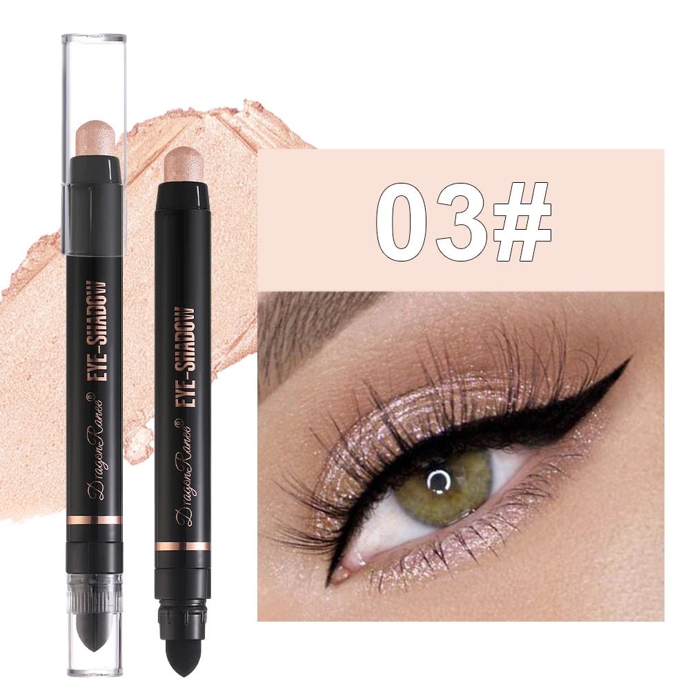 Pearlescent Eyeshadow Pen — One - Touch Waterproof Shimmer Liquid Eye - Mzunye