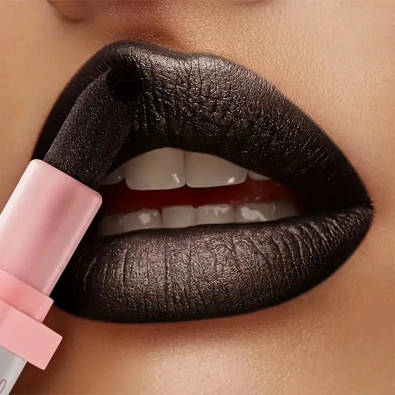Pearlescent Lipstick — Long - Lasting Waterproof Formula for Charming Plump Lips - Mzunye