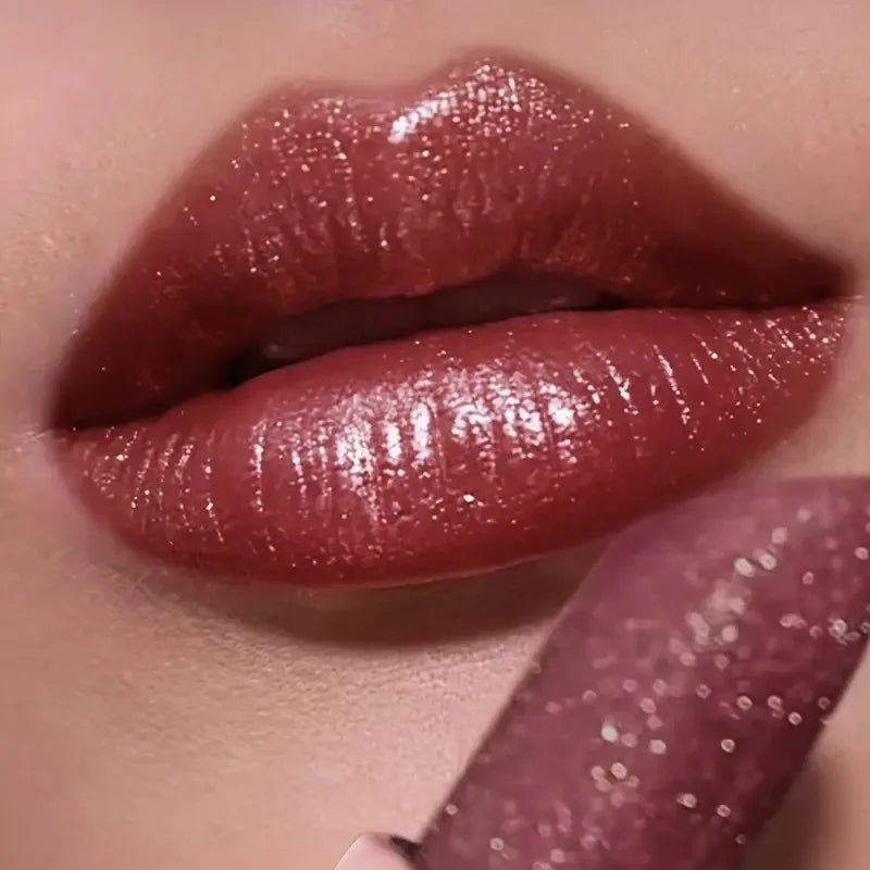 Pearlescent Lipstick — Long - Lasting Waterproof Formula for Charming Plump Lips - Mzunye
