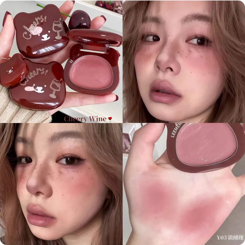 Pearlescent Satin Blush Powder — Multi - Purpose Summer Glow in 8 Shades - Mzunye