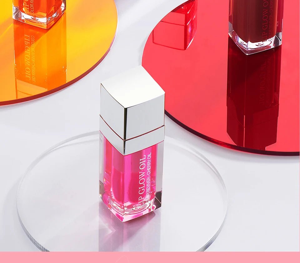 Plumping Lip Oil Balm — Moisturizing Exfoliating Gloss in 10 Shades - Mzunye