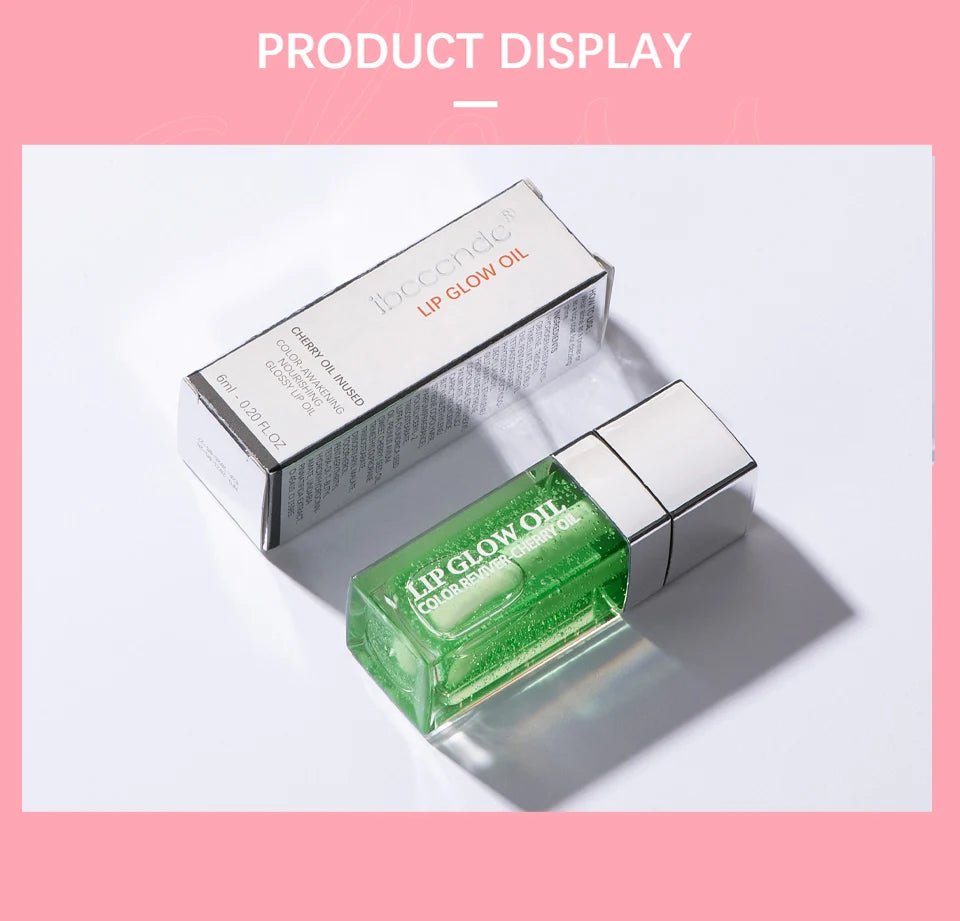 Plumping Lip Oil Balm — Moisturizing Exfoliating Gloss in 10 Shades - Mzunye