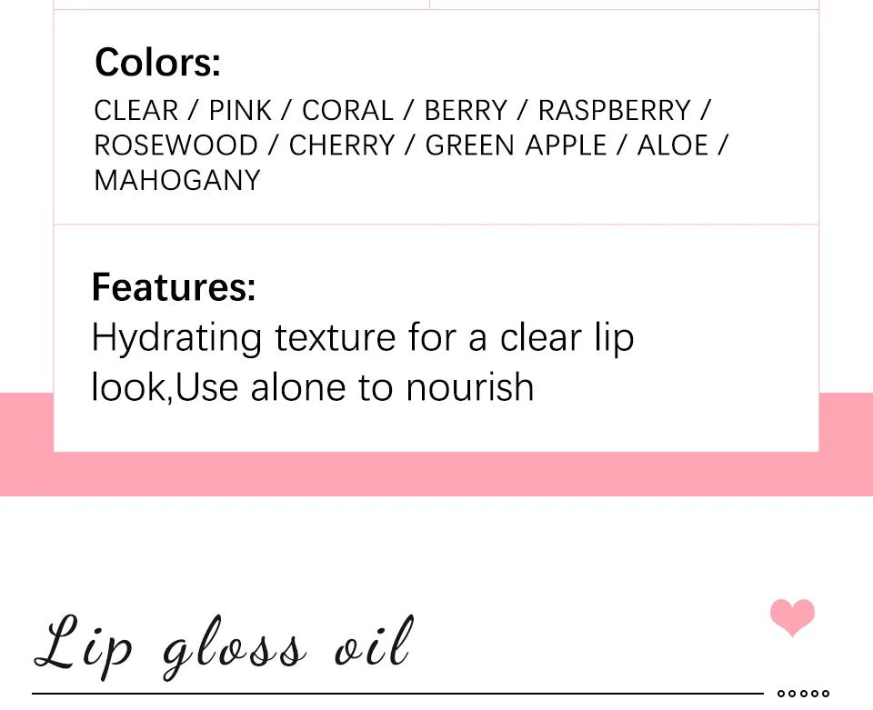 Plumping Lip Oil Balm — Moisturizing Exfoliating Gloss in 10 Shades - Mzunye