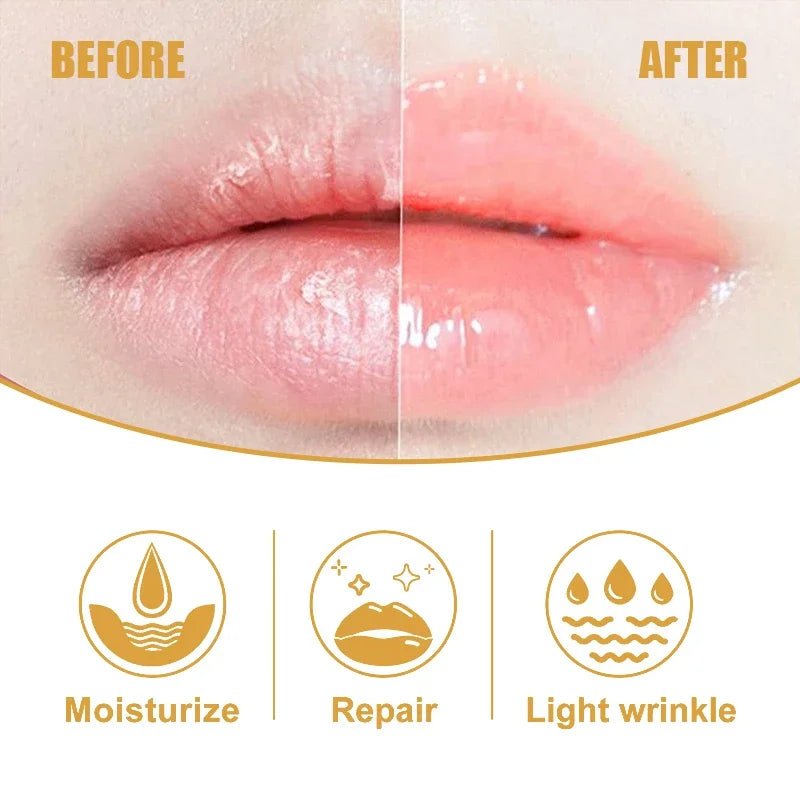 Plumping Lip Oil Serum — Brightening Hydrating Lip Line Reducer - Mzunye
