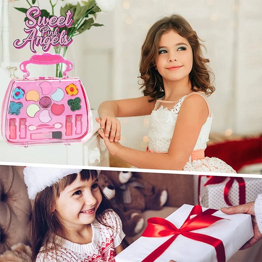 Princess Makeup Play Set — Girls Cosmetics Handbag Gift for Kids & Parties - Mzunye