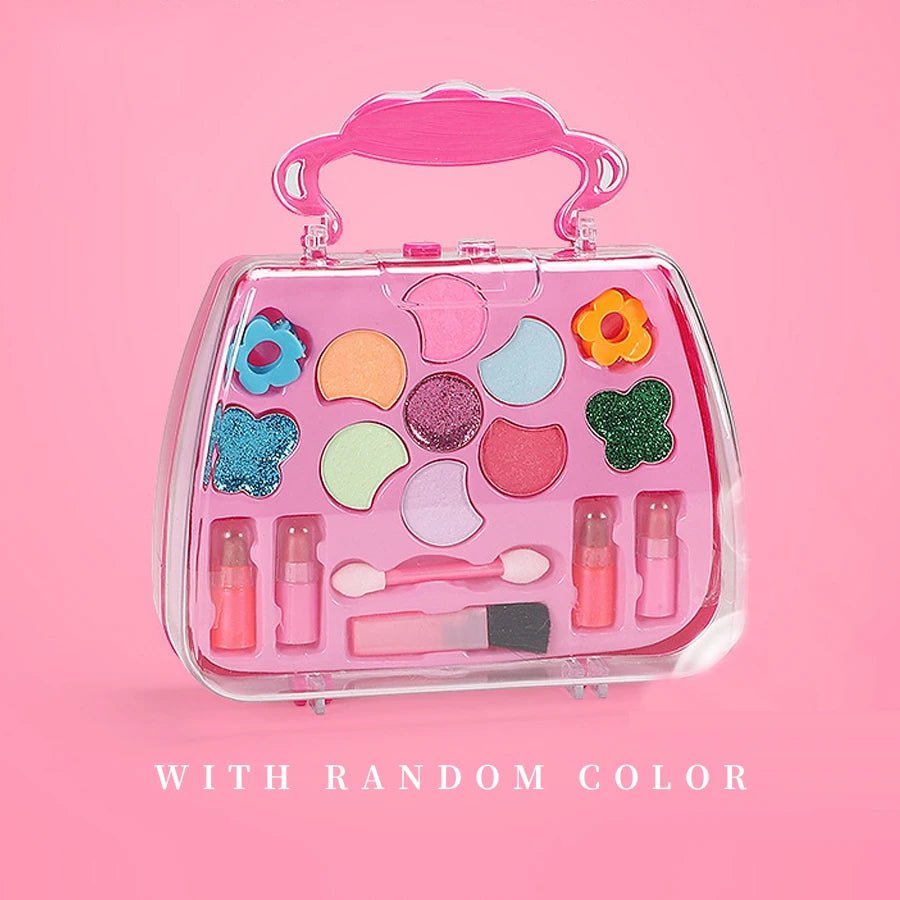 Princess Makeup Play Set — Girls Cosmetics Handbag Gift for Kids & Parties - Mzunye
