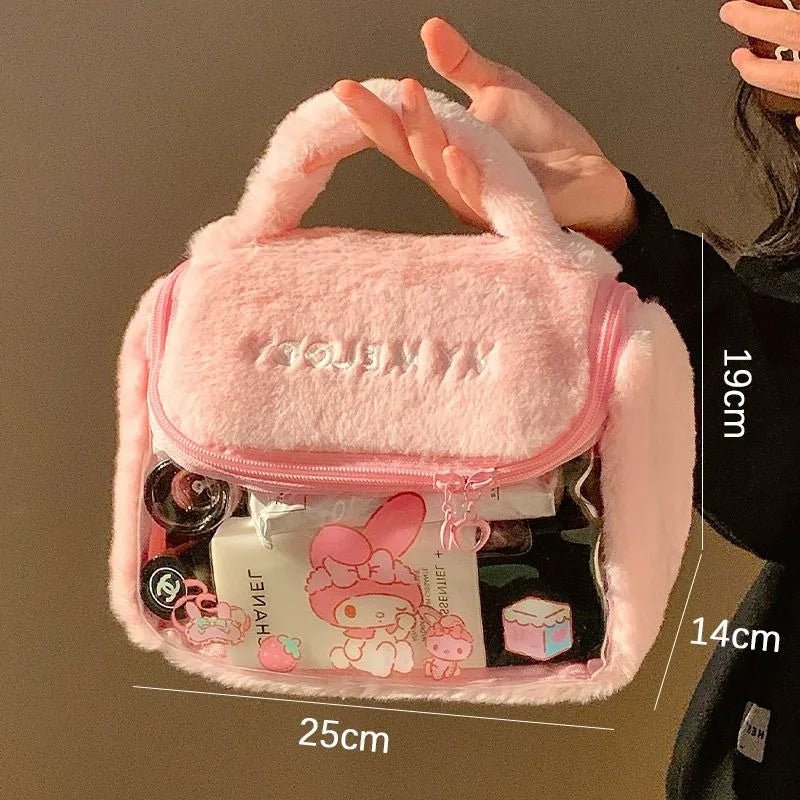 PVC Makeup Bag – Large Capacity Portable Cosmetic & Travel Organizer - Mzunye