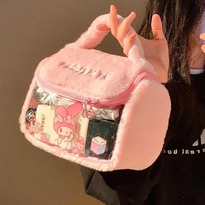 PVC Makeup Bag – Large Capacity Portable Cosmetic & Travel Organizer - Mzunye