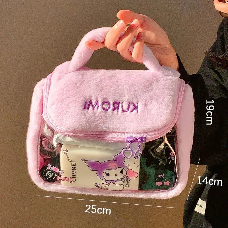 PVC Makeup Bag – Large Capacity Portable Cosmetic & Travel Organizer - Mzunye