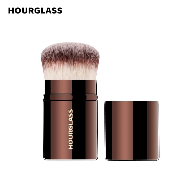 Retractable Blush Brush No.22 — Soft Fiber Face Brush - Mzunye