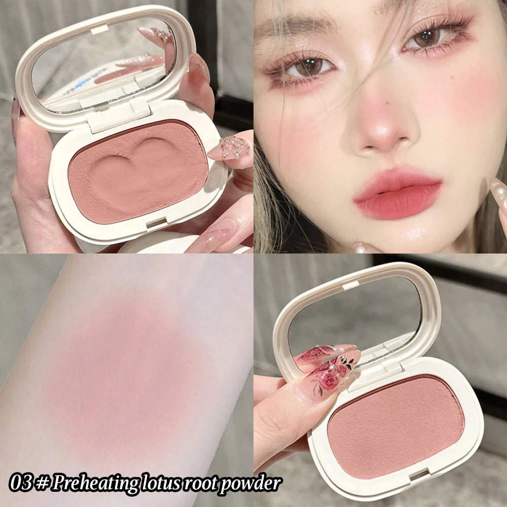 Silky Matte Cream Blush — Natural Flush in 6 Shades - Mzunye