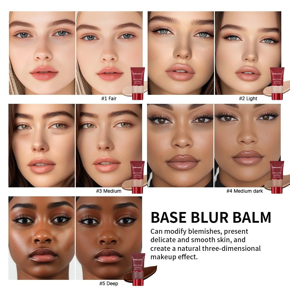 Skin - Blurring Matte Foundation — Oil Control, Long - Lasting, 5 Shades - Mzunye