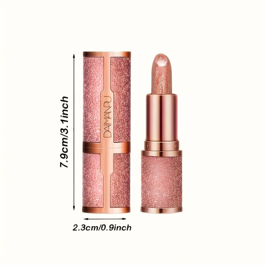 Starry Sky Velvet Lipstick — Glossy Rose Smoke Finish Waterproof Long - Lasting Lip Color - Mzunye