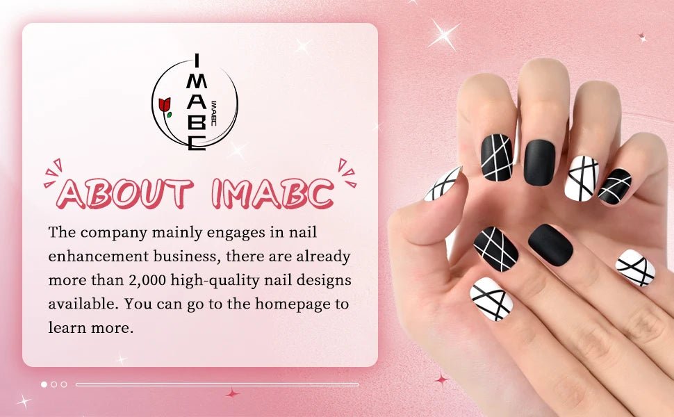 Stiletto Press - On Nails — Bold Red Glossy Finish Acrylic Fake Nails - Mzunye