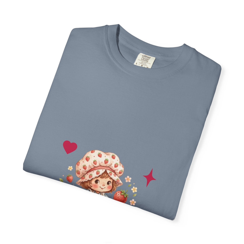 Strawberry Girl T-Shirt — “Sweet as a Berry” Cute Graphic Tee - Mzunye