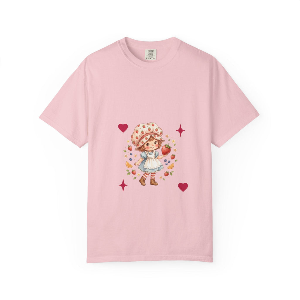 Strawberry Girl T-Shirt — “Sweet as a Berry” Cute Graphic Tee - Mzunye