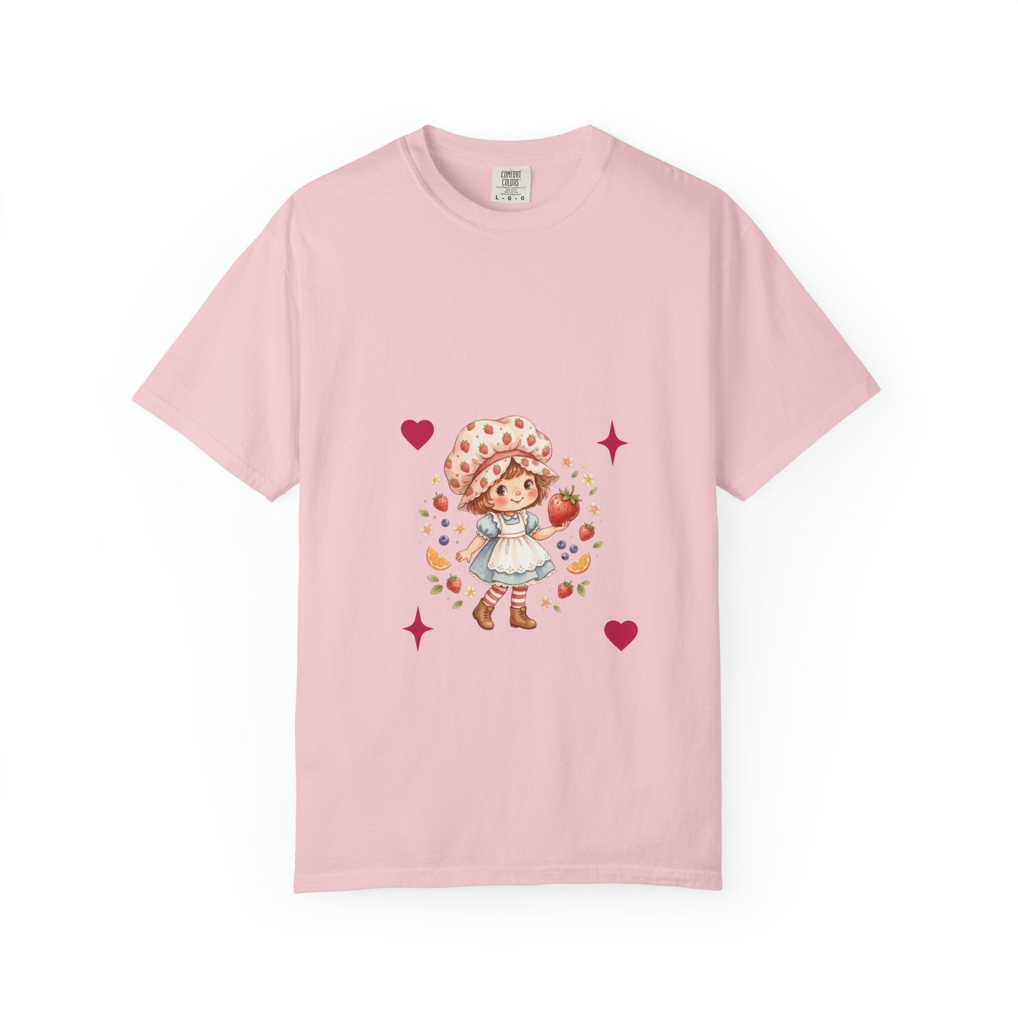 Strawberry Girl T-Shirt — “Sweet as a Berry” Cute Graphic Tee - Mzunye