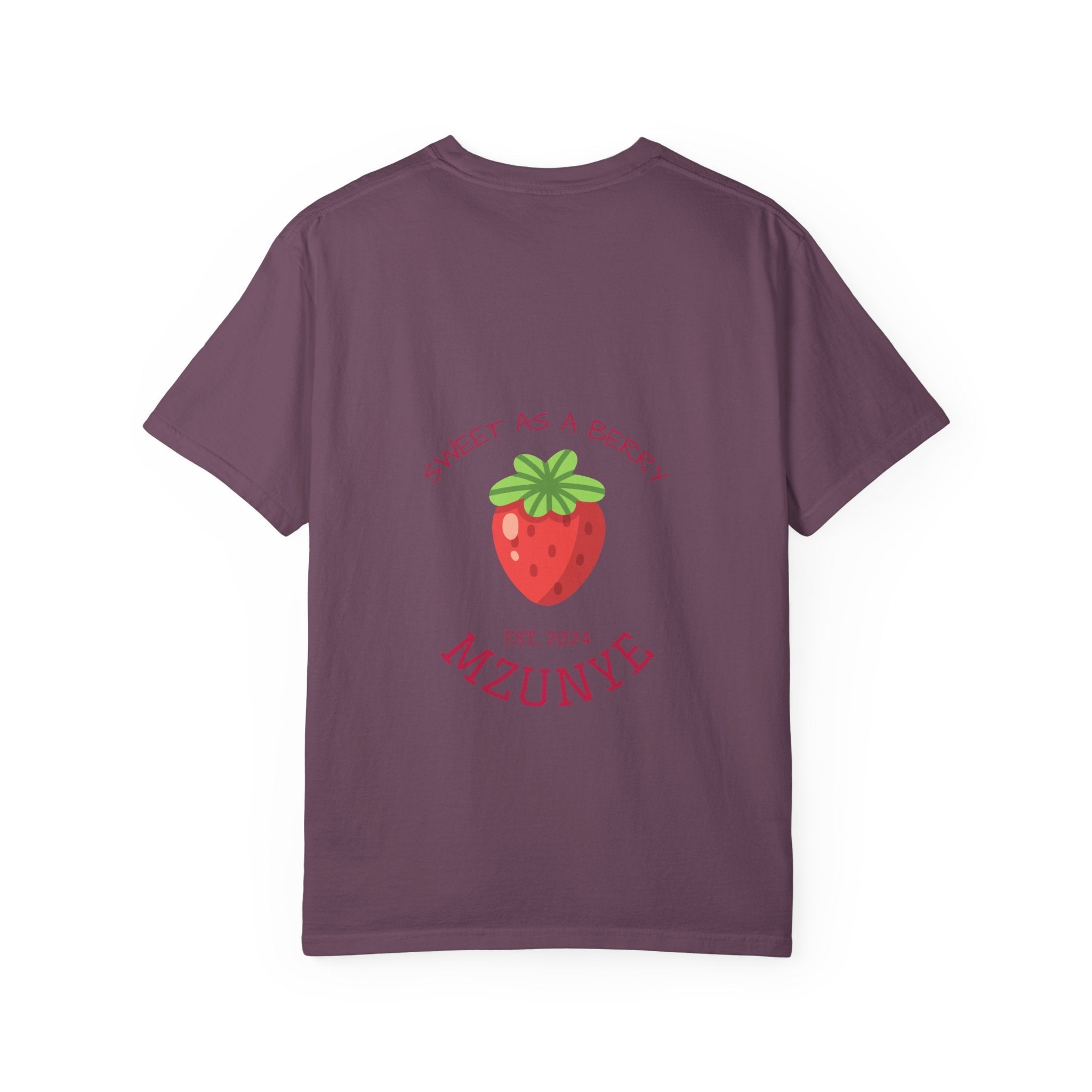 Strawberry Girl T-Shirt — “Sweet as a Berry” Cute Graphic Tee - Mzunye