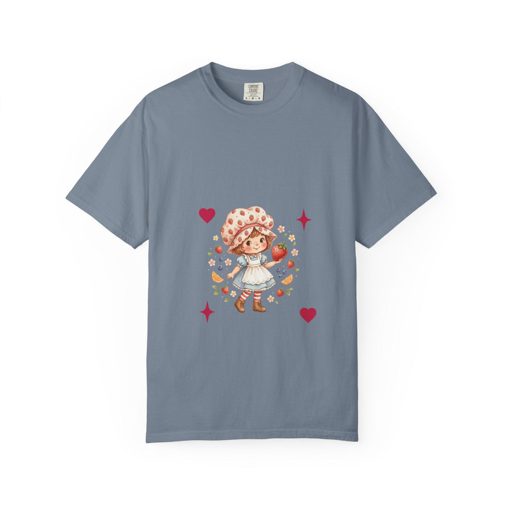 Strawberry Girl T-Shirt — “Sweet as a Berry” Cute Graphic Tee - Mzunye