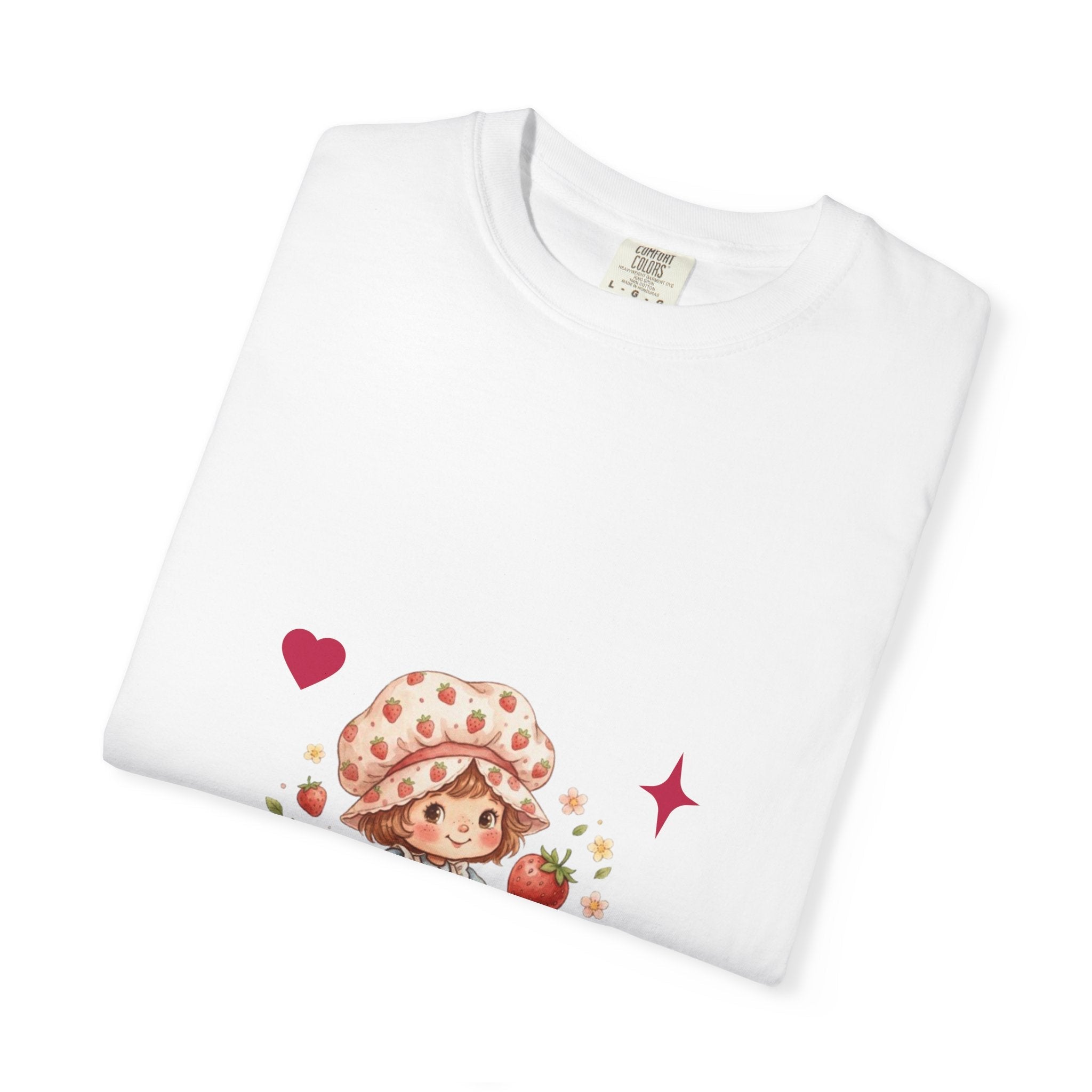 Strawberry Girl T-Shirt — “Sweet as a Berry” Cute Graphic Tee - Mzunye