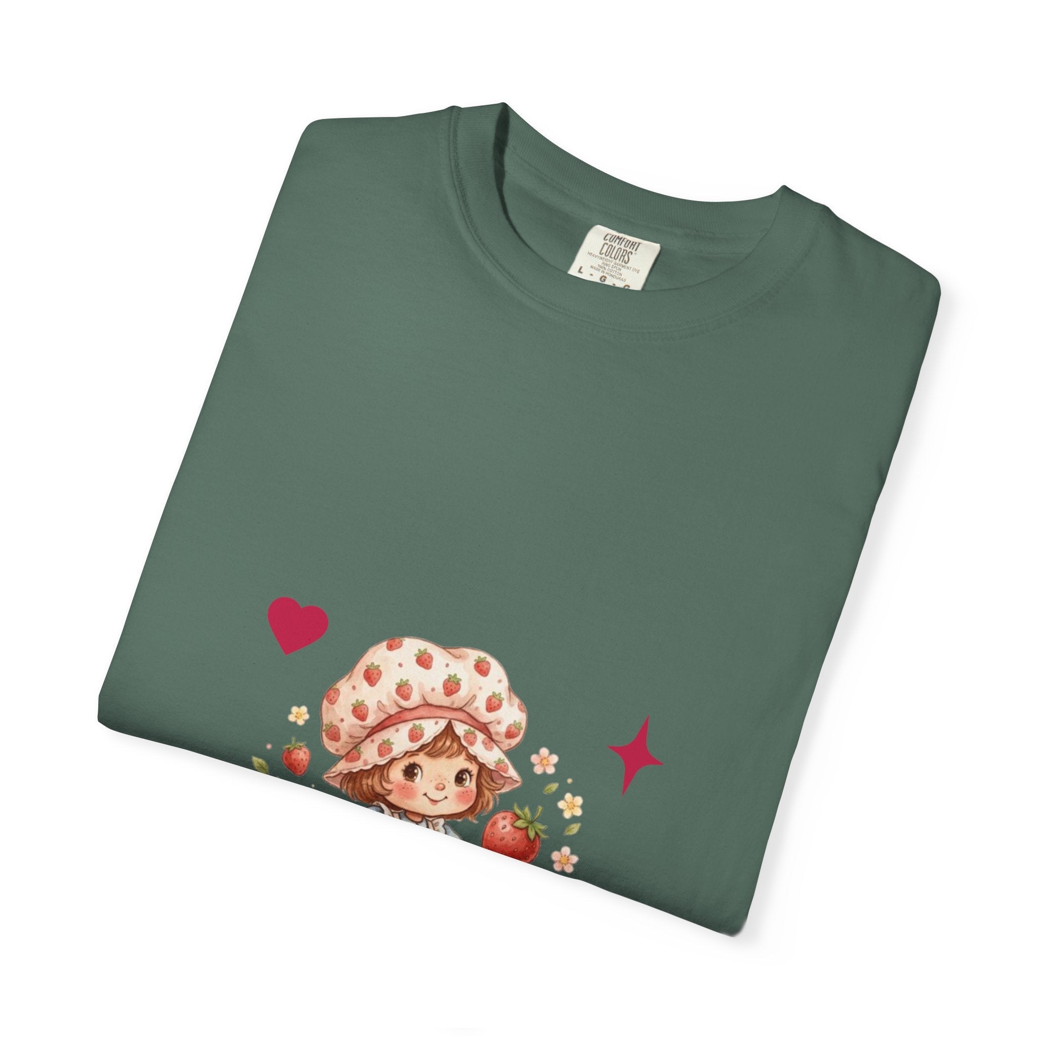 Strawberry Girl T-Shirt — “Sweet as a Berry” Cute Graphic Tee - Mzunye