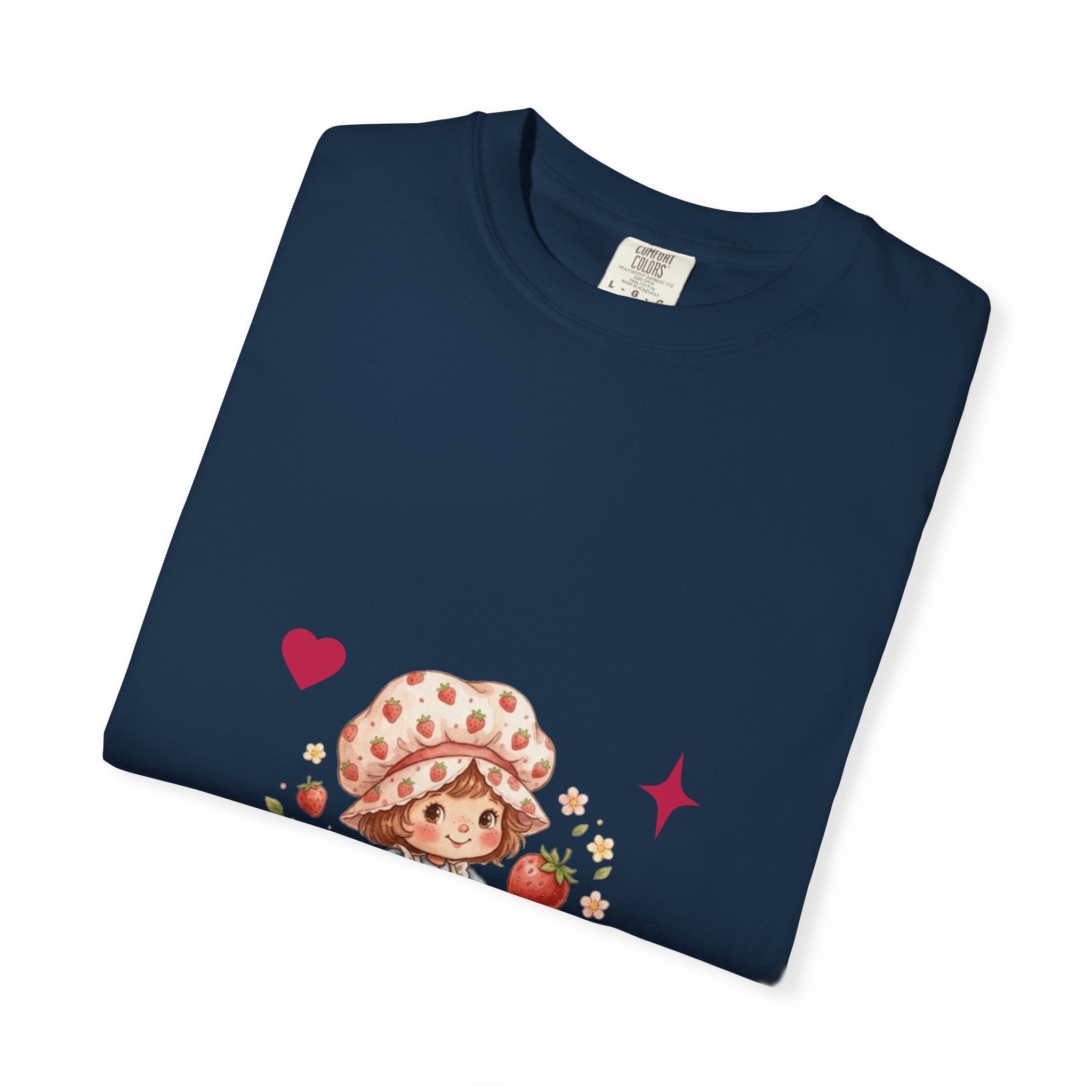 Strawberry Girl T-Shirt — “Sweet as a Berry” Cute Graphic Tee - Mzunye