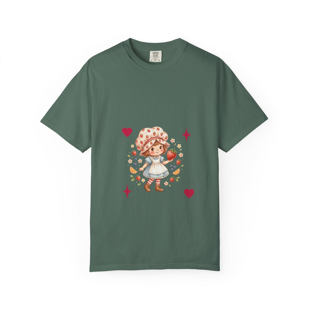 Strawberry Girl T-Shirt — “Sweet as a Berry” Cute Graphic Tee - Mzunye