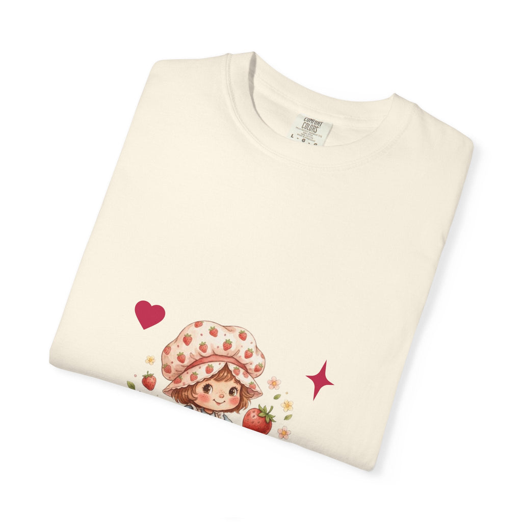 Strawberry Girl T-Shirt — “Sweet as a Berry” Cute Graphic Tee - Mzunye