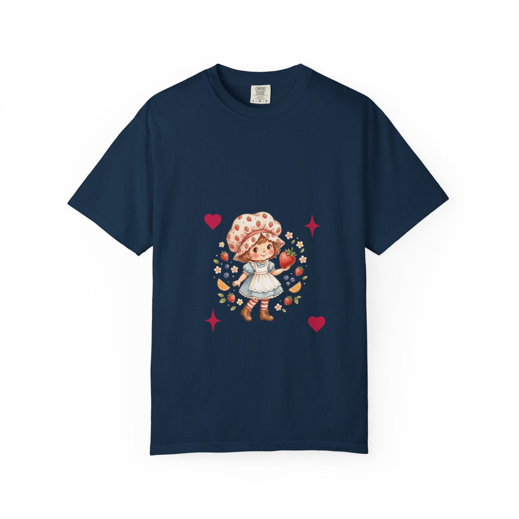 Strawberry Girl T-Shirt — “Sweet as a Berry” Cute Graphic Tee - Mzunye