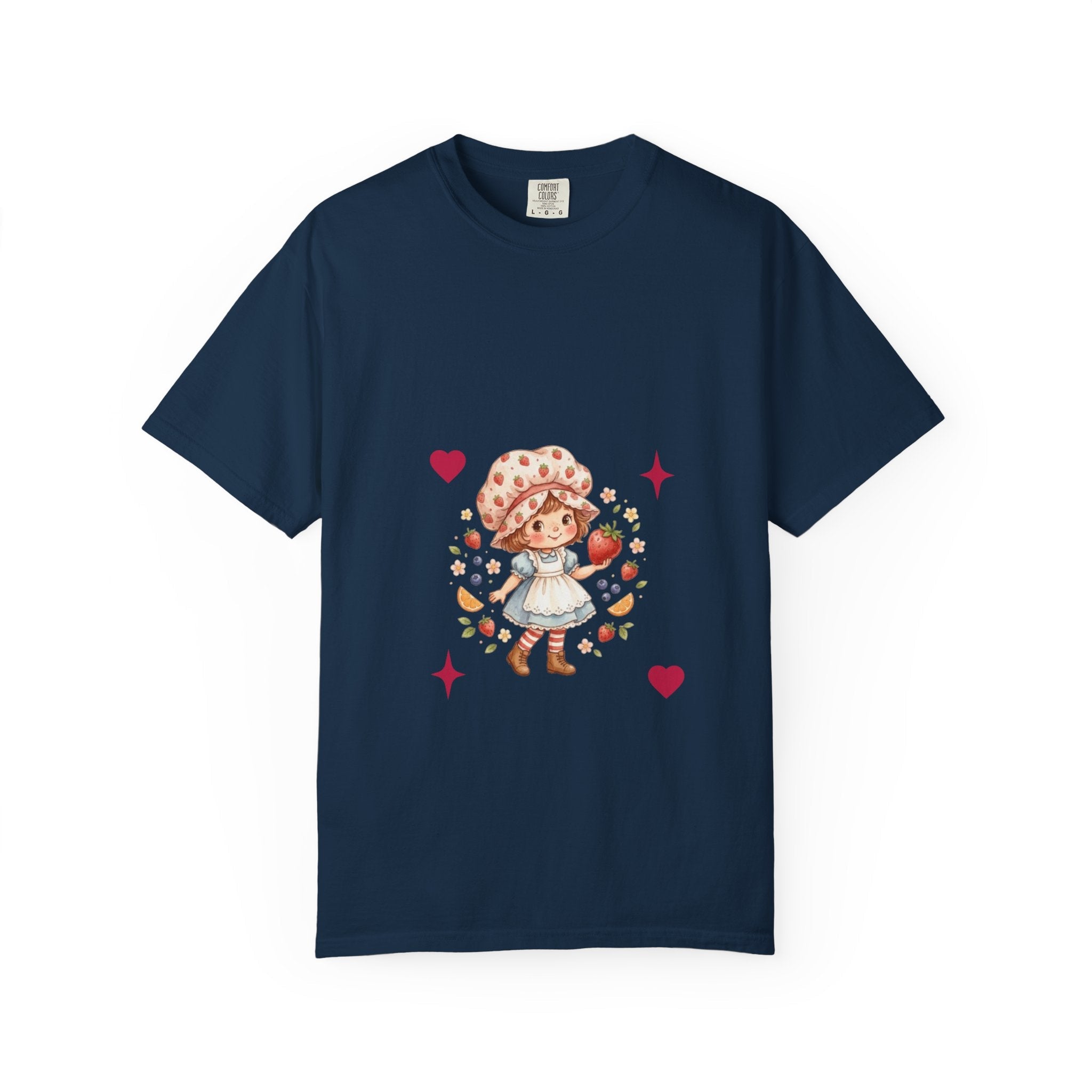 Strawberry Girl T-Shirt — “Sweet as a Berry” Cute Graphic Tee - Mzunye
