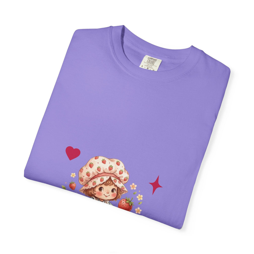 Strawberry Girl T-Shirt — “Sweet as a Berry” Cute Graphic Tee - Mzunye