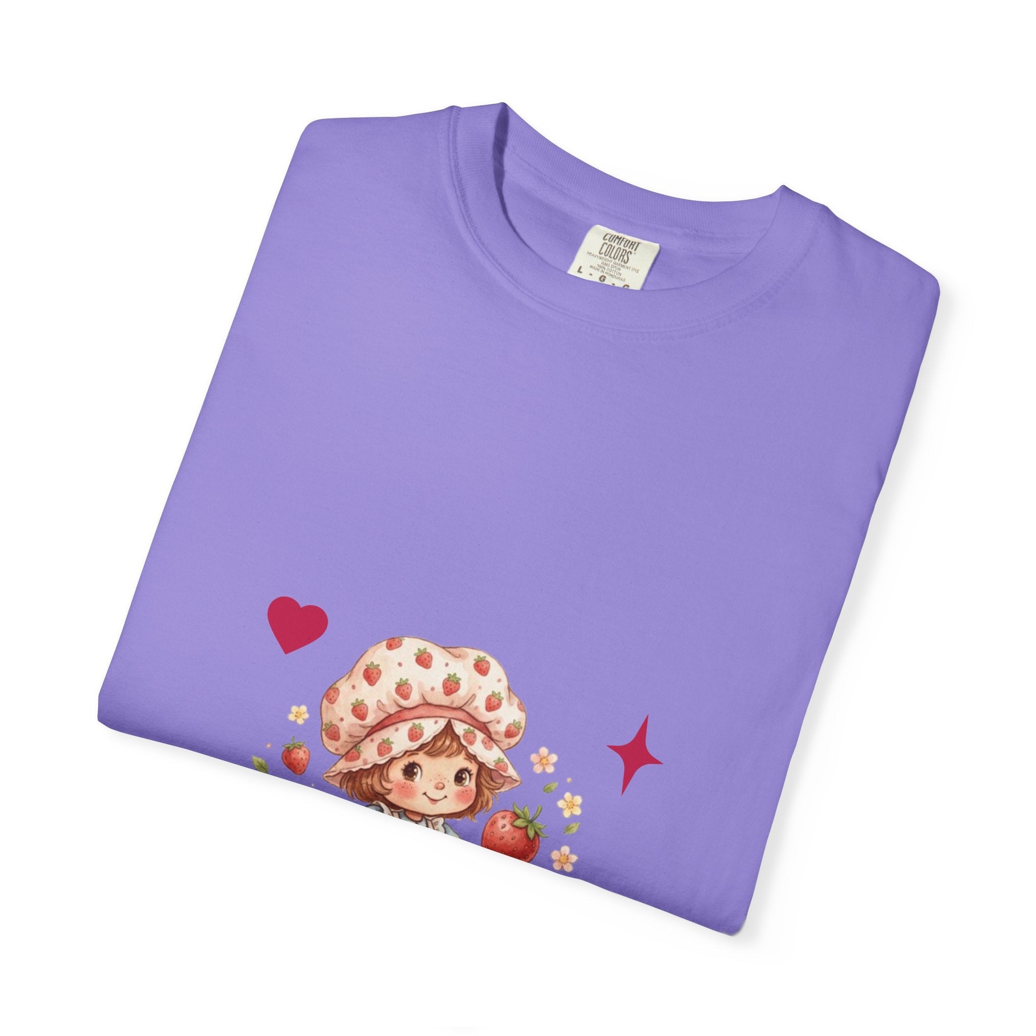 Strawberry Girl T-Shirt — “Sweet as a Berry” Cute Graphic Tee - Mzunye